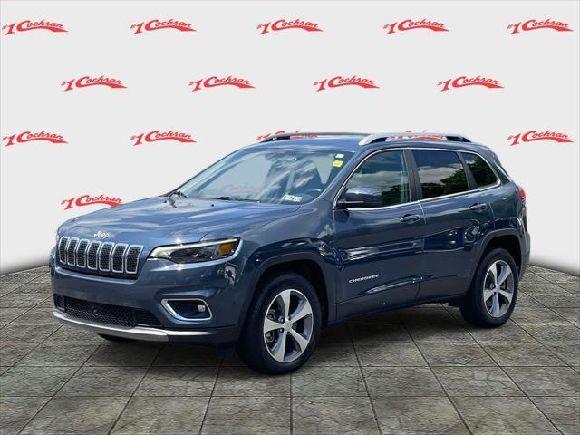 used 2021 Jeep Cherokee car, priced at $24,987