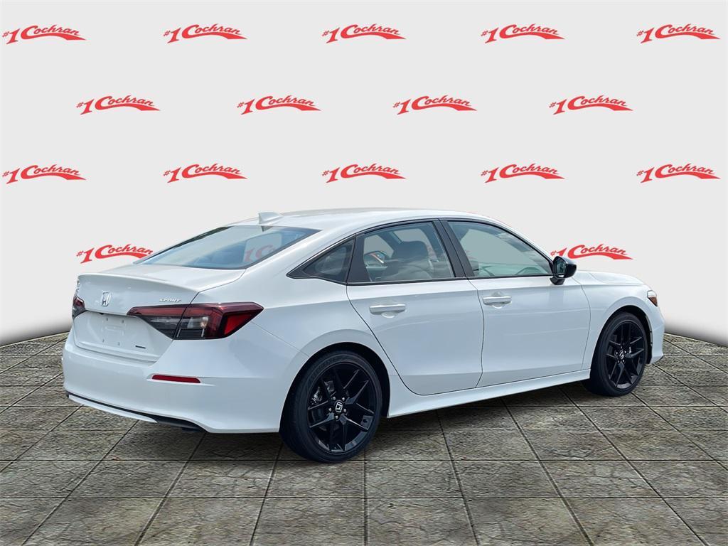 new 2025 Honda Civic Hybrid car, priced at $29,173