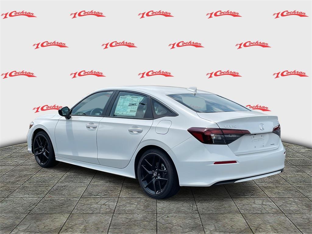 new 2025 Honda Civic Hybrid car, priced at $29,173