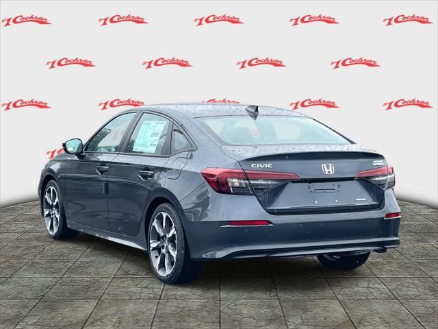 new 2025 Honda Civic Hybrid car, priced at $33,100