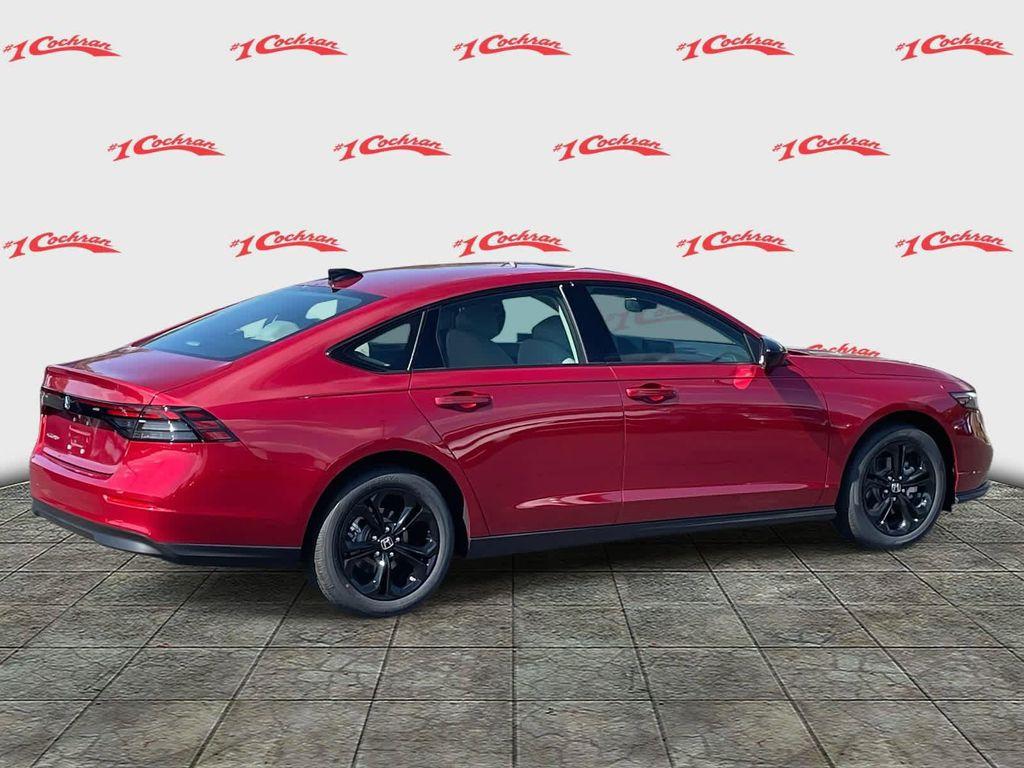 new 2025 Honda Accord car, priced at $30,705