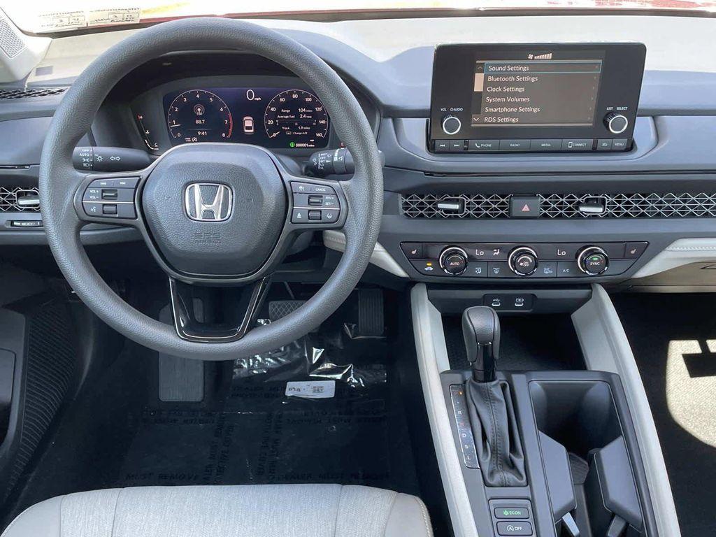 new 2025 Honda Accord car, priced at $30,705