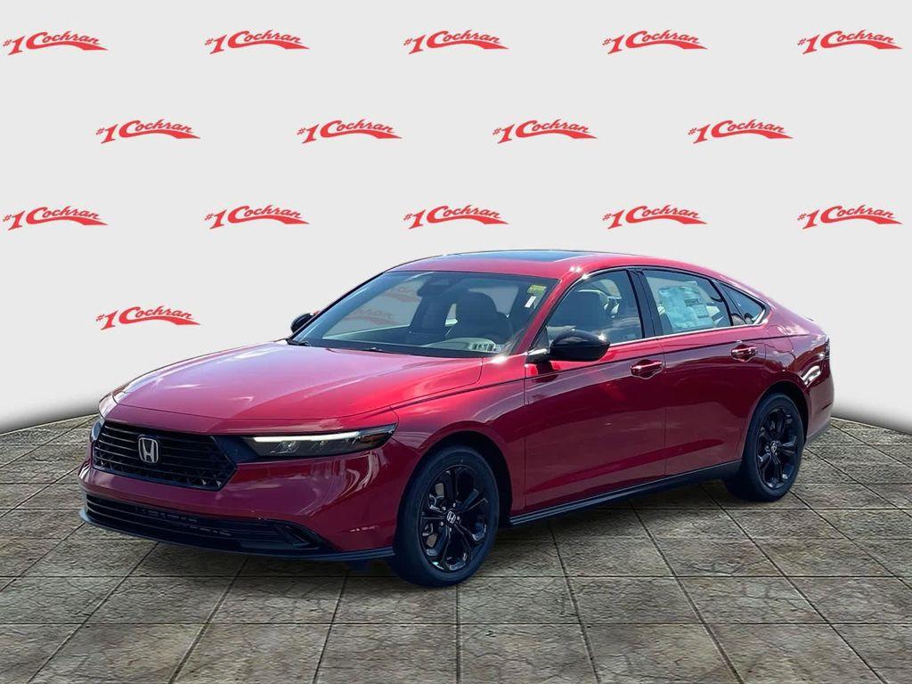 new 2025 Honda Accord car, priced at $30,705