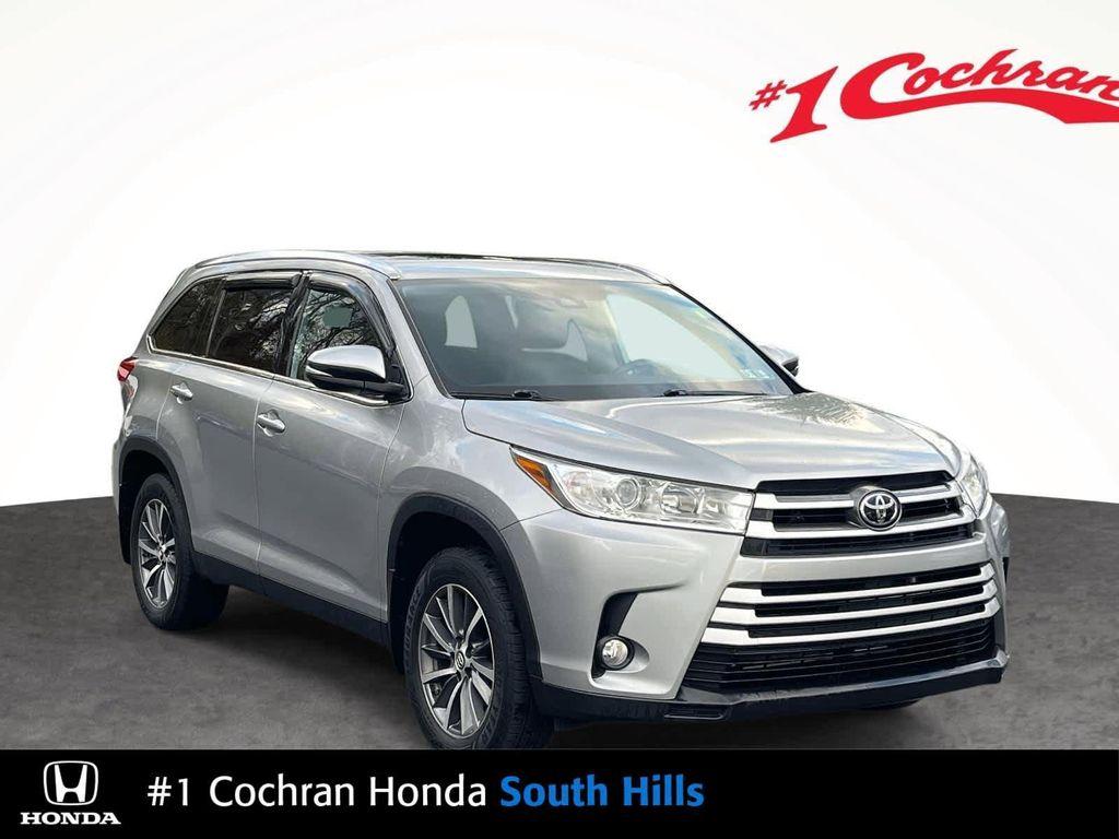used 2019 Toyota Highlander car, priced at $23,498