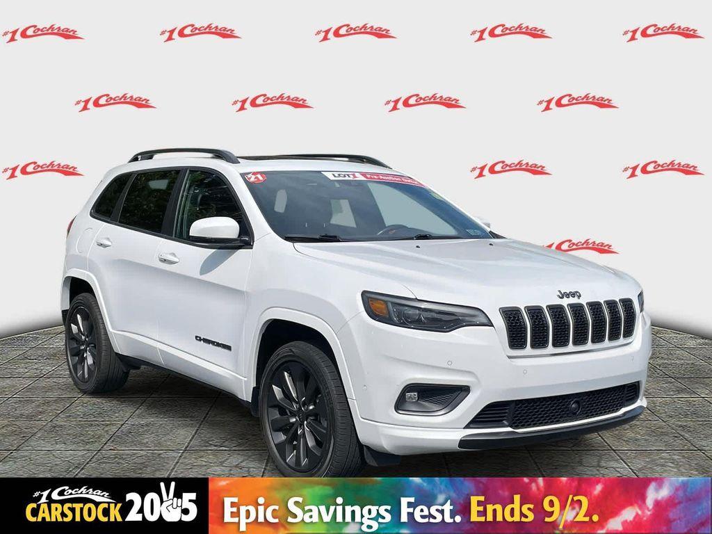 used 2021 Jeep Cherokee car, priced at $19,556