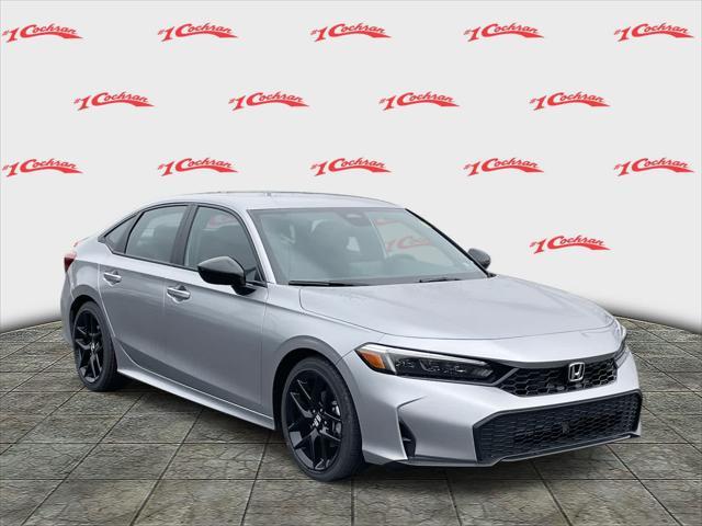 new 2025 Honda Civic car, priced at $27,400