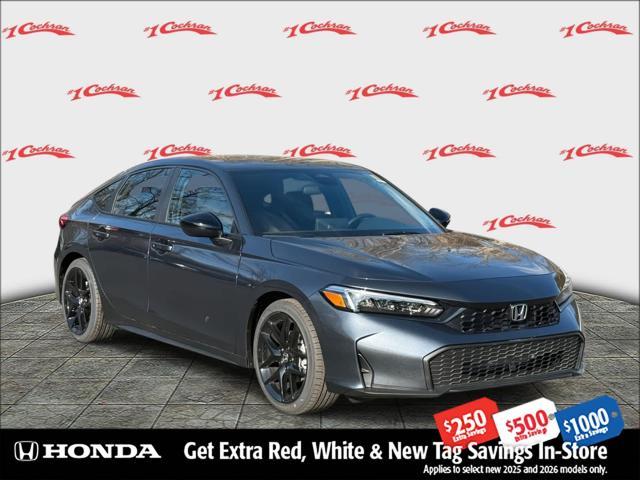 new 2025 Honda Civic car, priced at $28,600