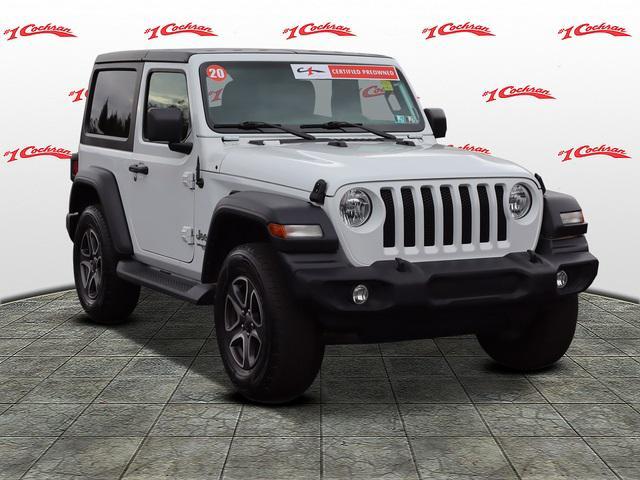 used 2020 Jeep Wrangler car, priced at $23,489