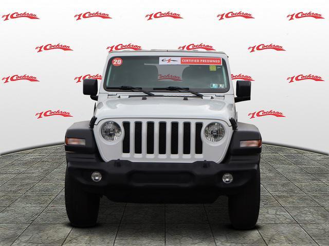 used 2020 Jeep Wrangler car, priced at $23,489