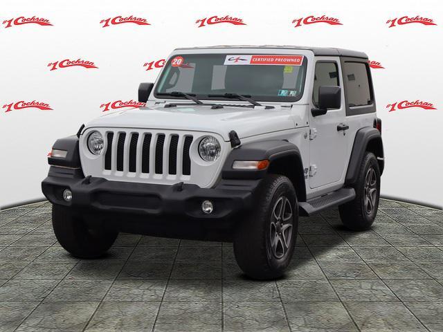 used 2020 Jeep Wrangler car, priced at $23,489