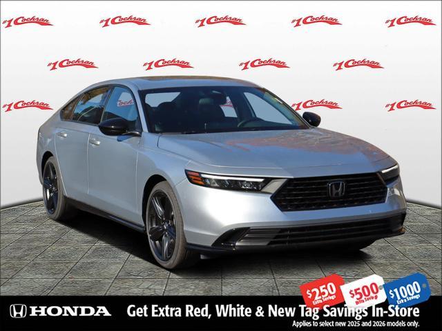new 2025 Honda Accord Hybrid car, priced at $36,470