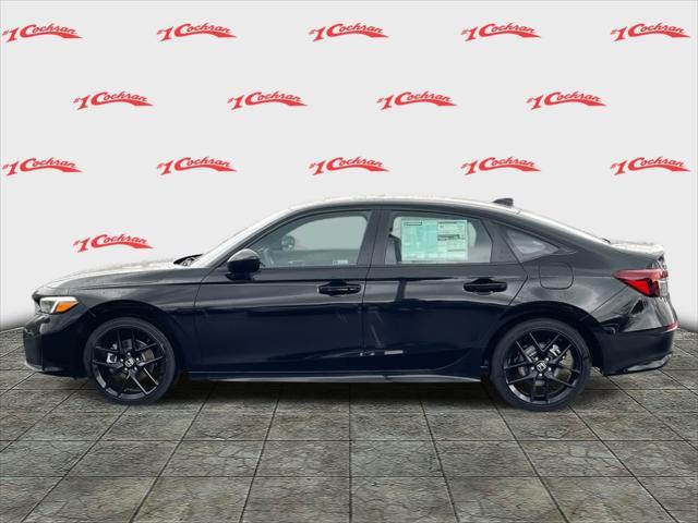 new 2025 Honda Civic Hybrid car, priced at $30,100
