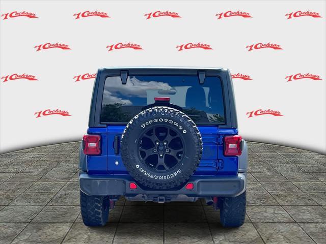 used 2020 Jeep Wrangler Unlimited car, priced at $29,619