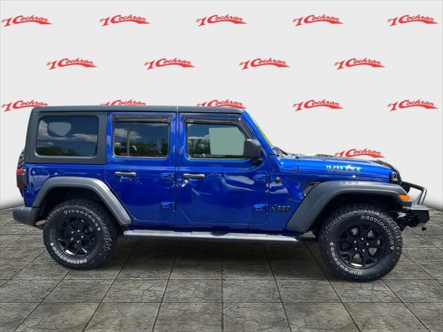used 2020 Jeep Wrangler Unlimited car, priced at $29,619