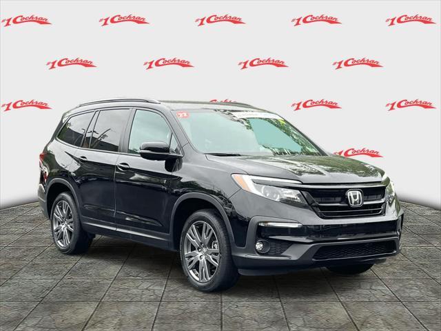 used 2022 Honda Pilot car, priced at $31,935