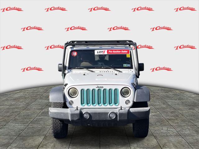 used 2015 Jeep Wrangler car, priced at $17,500