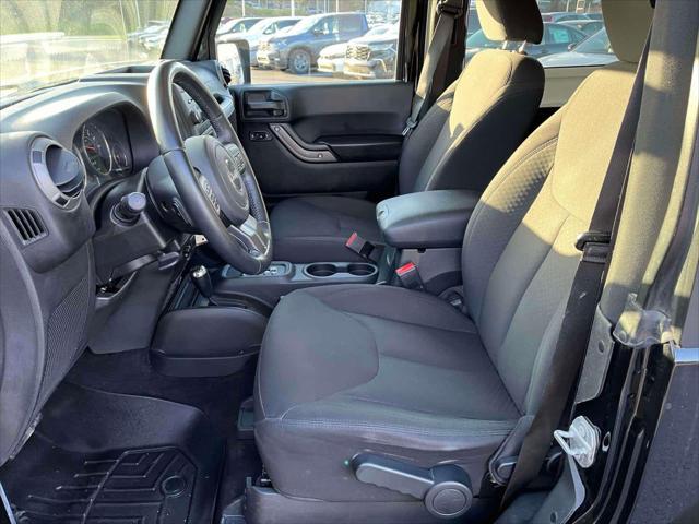 used 2017 Jeep Wrangler car, priced at $15,500