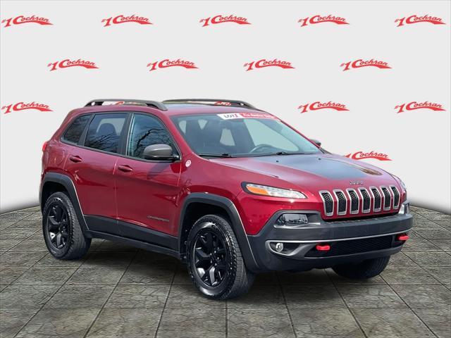used 2015 Jeep Cherokee car, priced at $14,960