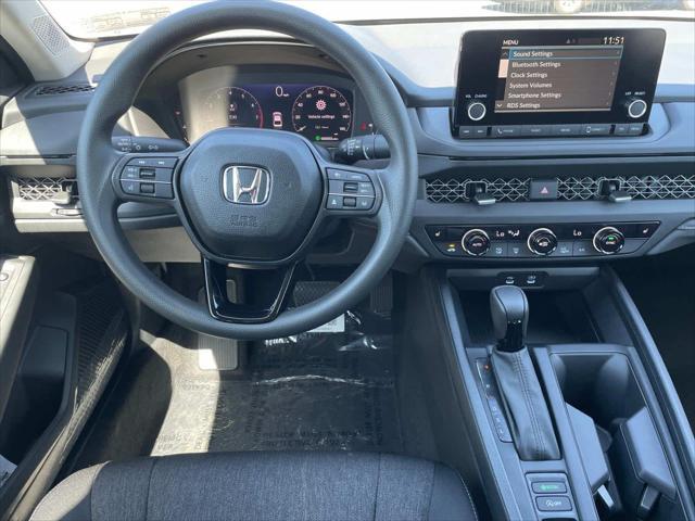 new 2025 Honda Accord car, priced at $31,710