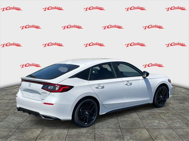 new 2025 Honda Civic Hybrid car, priced at $31,755