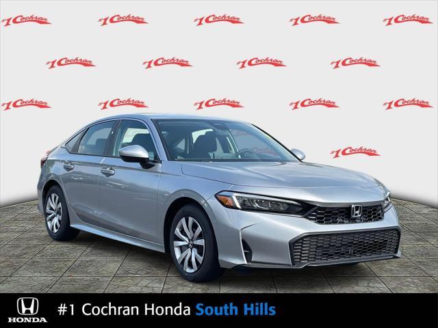 new 2026 Honda Civic car, priced at $25,745