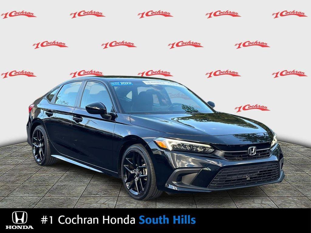 used 2022 Honda Civic car, priced at $23,998