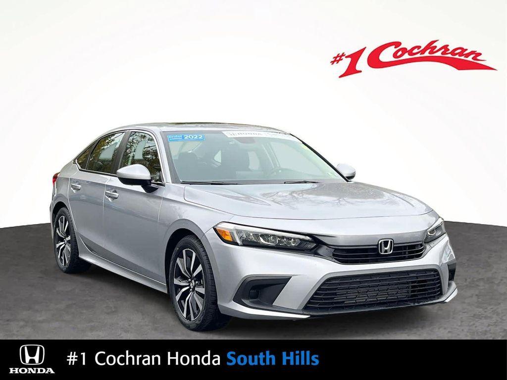 used 2022 Honda Civic car, priced at $22,498
