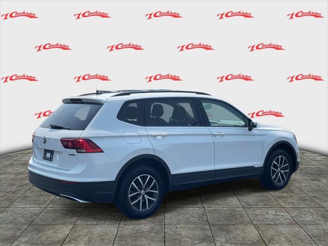 used 2021 Volkswagen Tiguan car, priced at $19,500