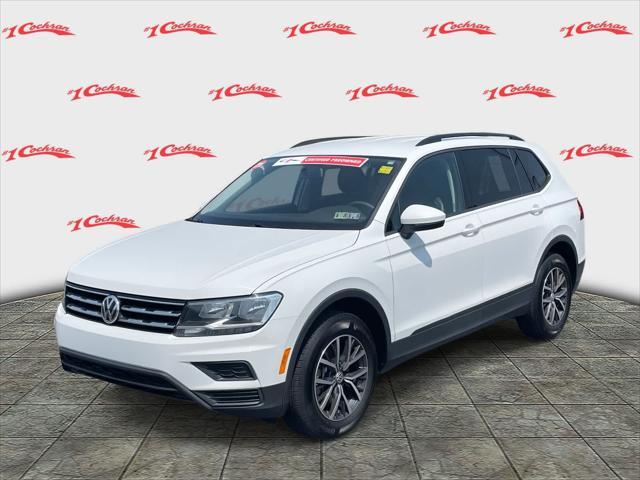 used 2021 Volkswagen Tiguan car, priced at $19,500