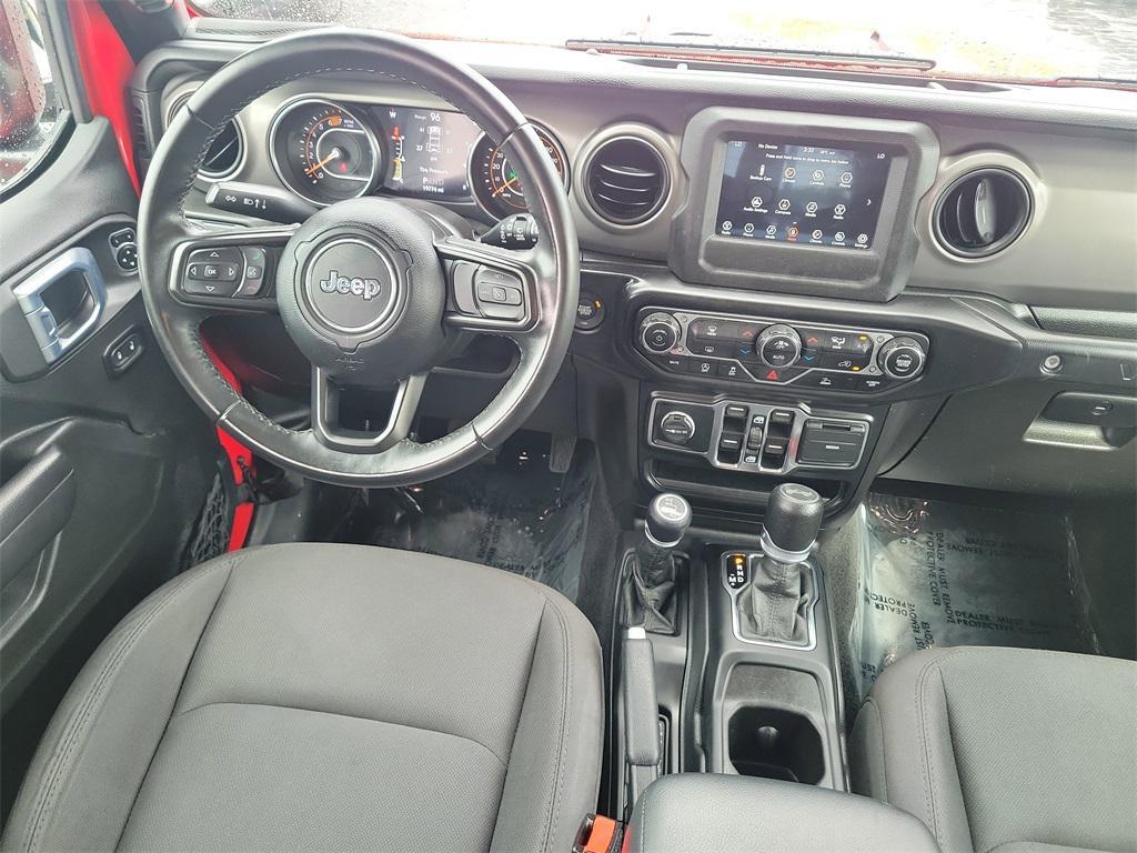 used 2021 Jeep Wrangler car, priced at $33,346