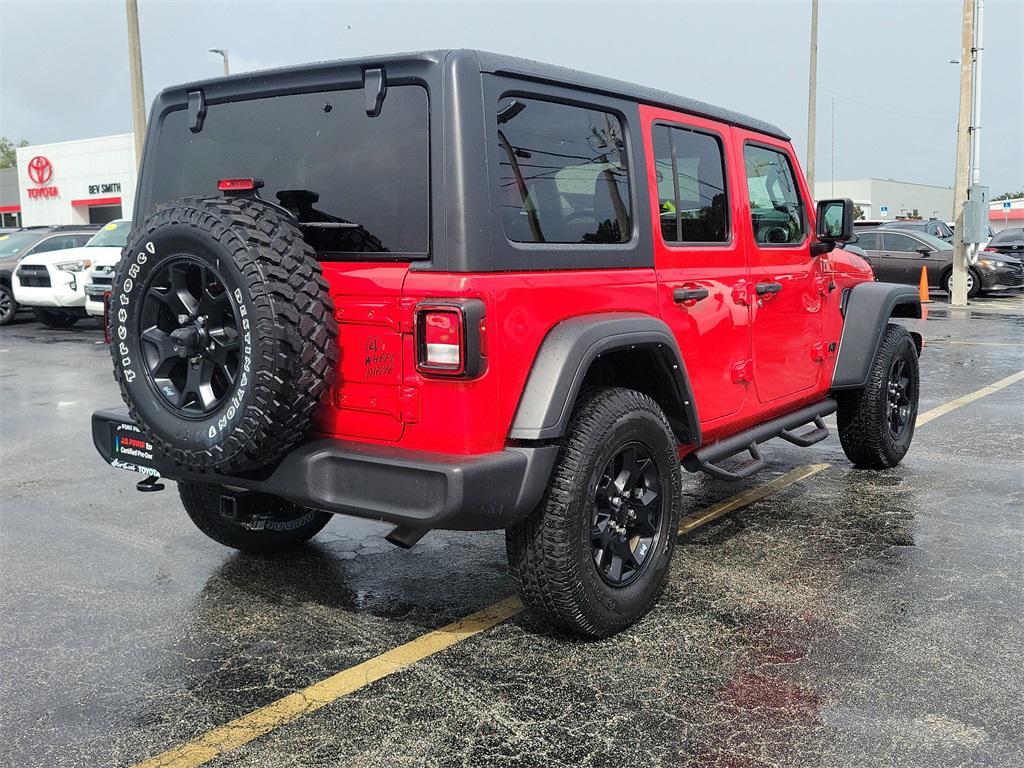used 2021 Jeep Wrangler car, priced at $33,346