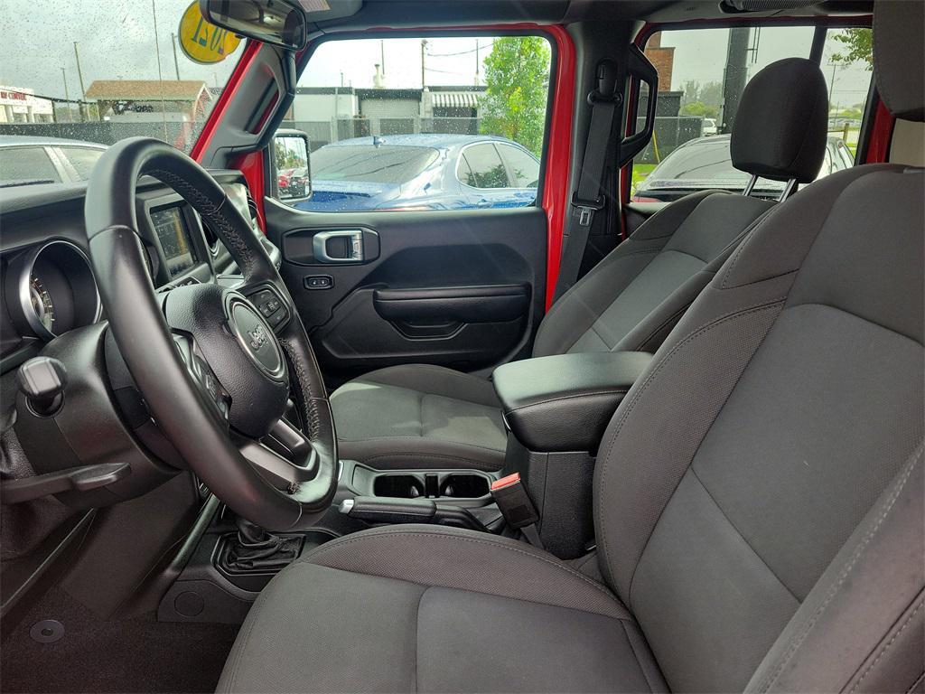 used 2021 Jeep Wrangler car, priced at $33,346
