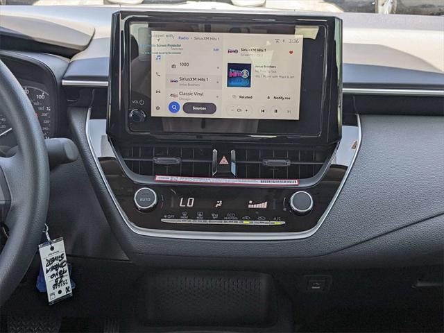 new 2025 Toyota Corolla car, priced at $24,542