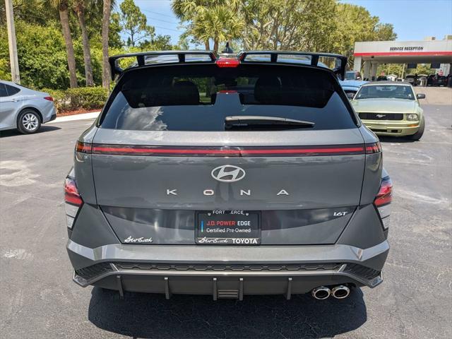 used 2024 Hyundai Kona car, priced at $22,997