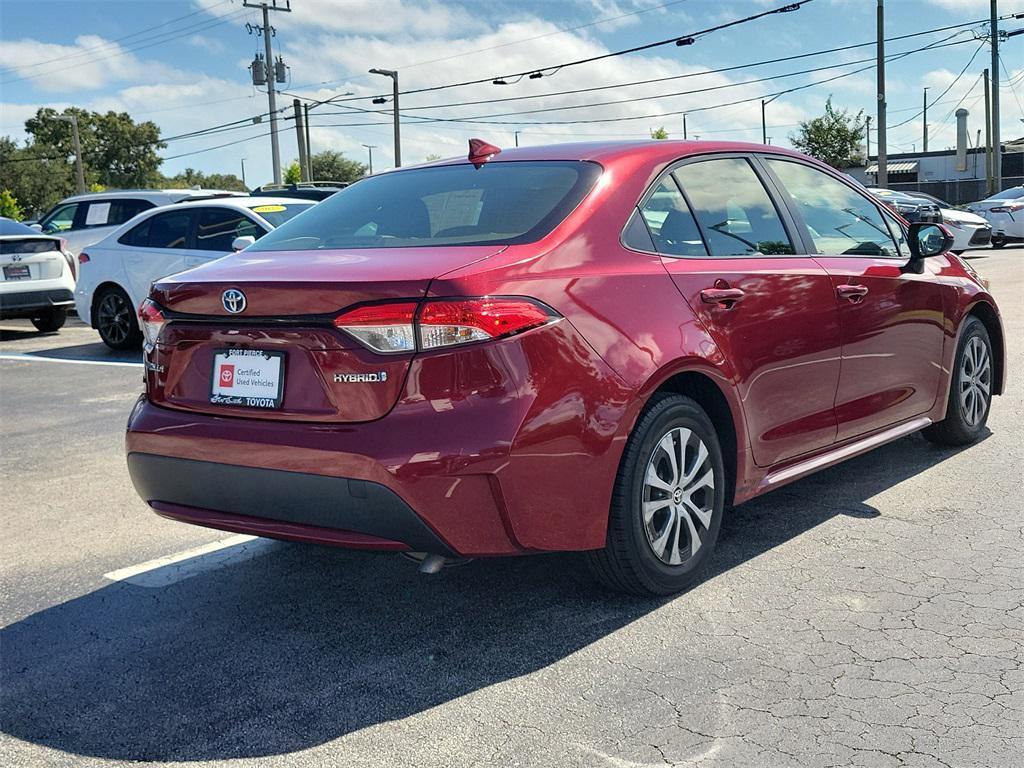 used 2022 Toyota Corolla Hybrid car, priced at $19,832
