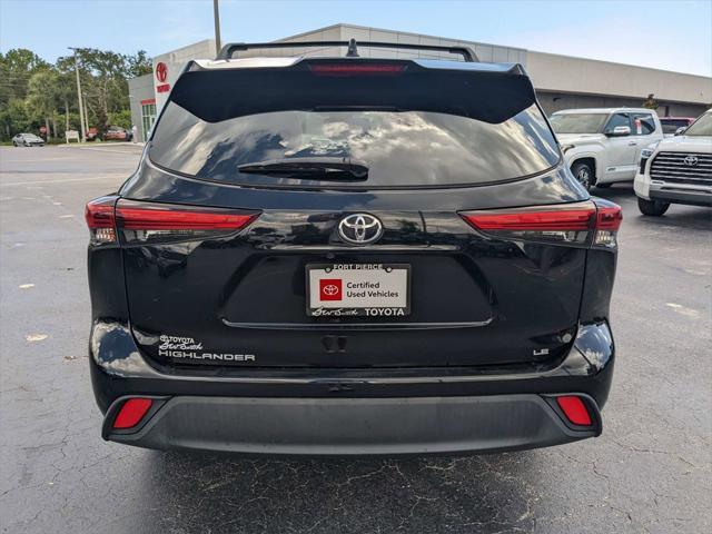 used 2021 Toyota Highlander car, priced at $28,797