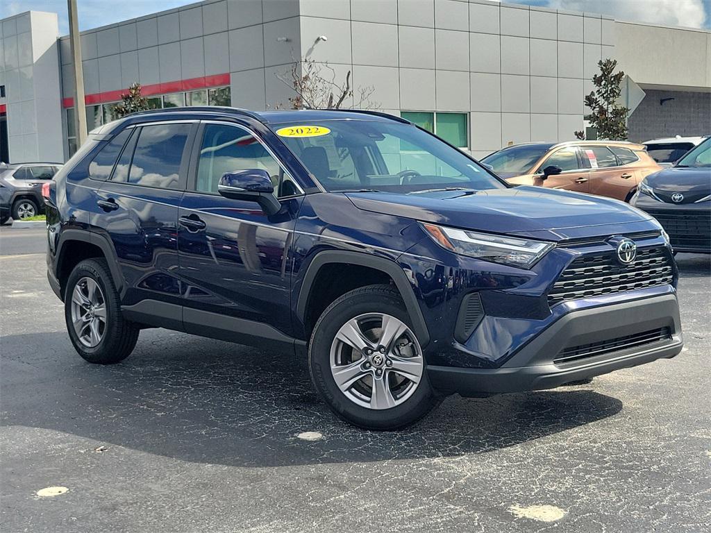 used 2022 Toyota RAV4 car, priced at $25,947