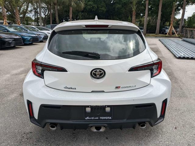 new 2025 Toyota GR Corolla car, priced at $40,823