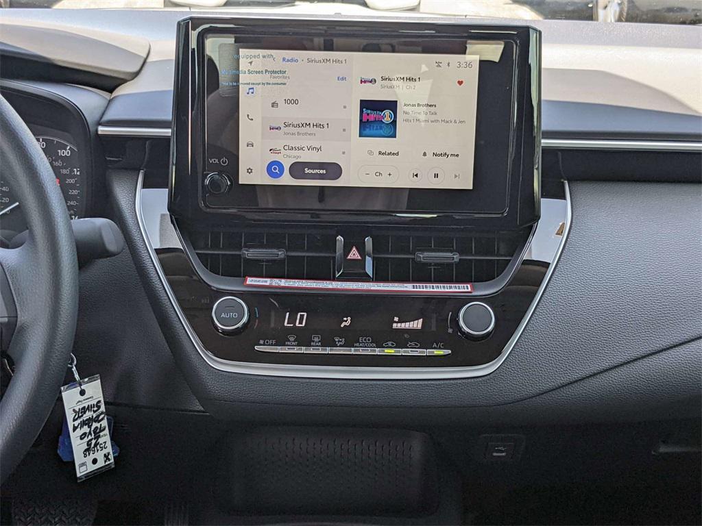 new 2025 Toyota Corolla car, priced at $24,542