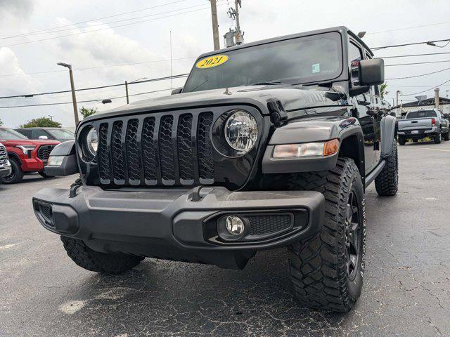 used 2021 Jeep Gladiator car, priced at $32,997