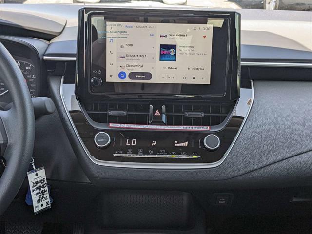 new 2025 Toyota Corolla car, priced at $24,542