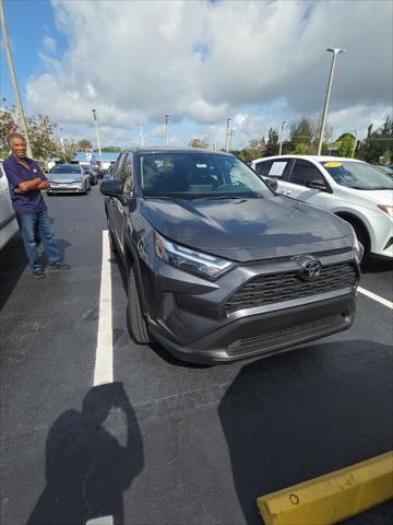used 2024 Toyota RAV4 car, priced at $28,297