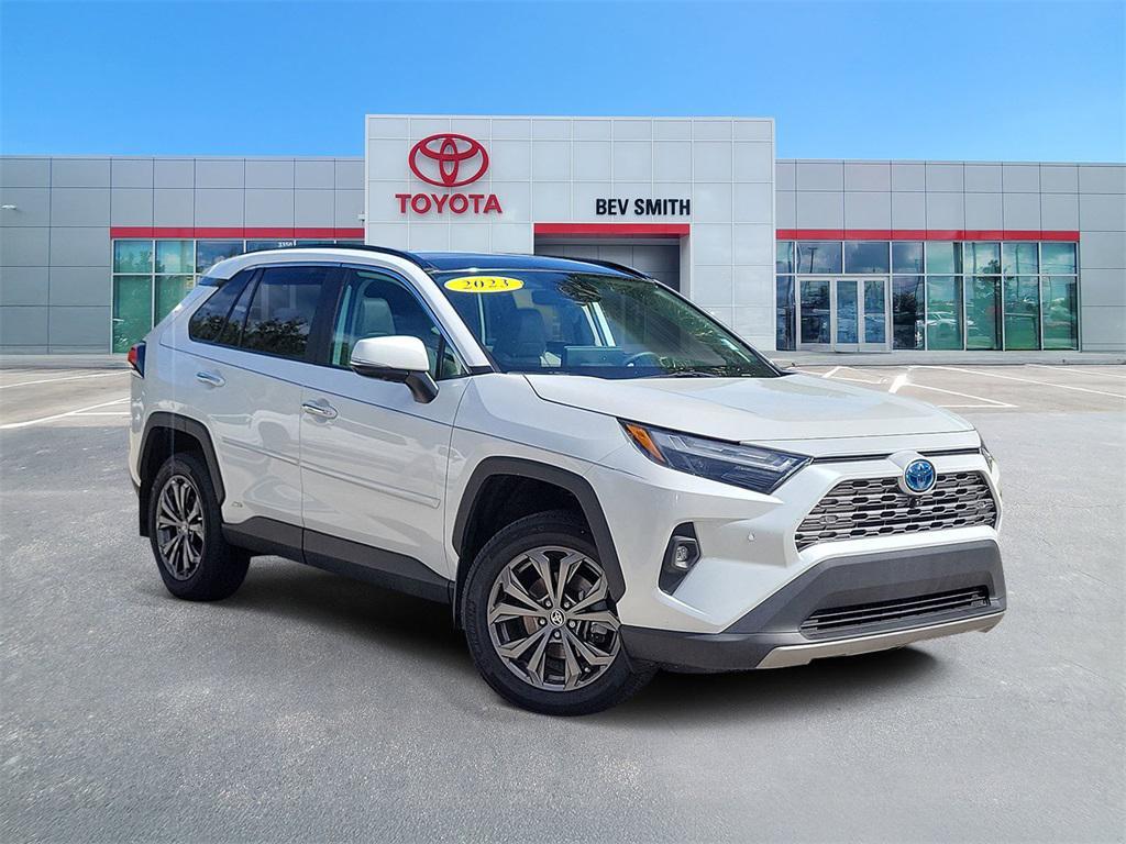 used 2023 Toyota RAV4 Hybrid car, priced at $32,599