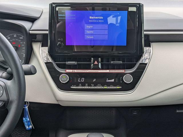 new 2025 Toyota Corolla car, priced at $24,542