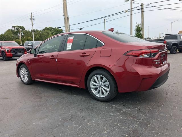 new 2025 Toyota Corolla Hybrid car, priced at $30,578