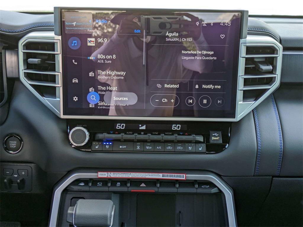 new 2025 Toyota Tundra car, priced at $72,326