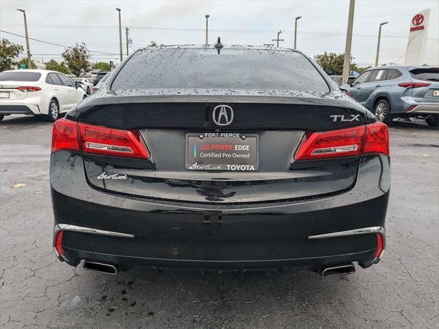 used 2020 Acura TLX car, priced at $22,497