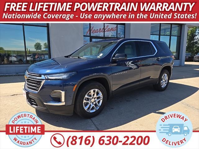 used 2022 Chevrolet Traverse car, priced at $21,988