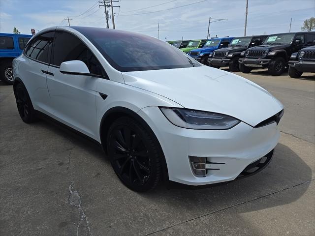 used 2018 Tesla Model X car, priced at $29,500