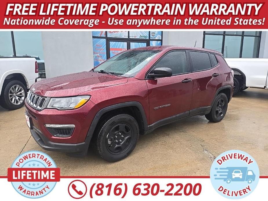 used 2021 Jeep Compass car, priced at $19,995